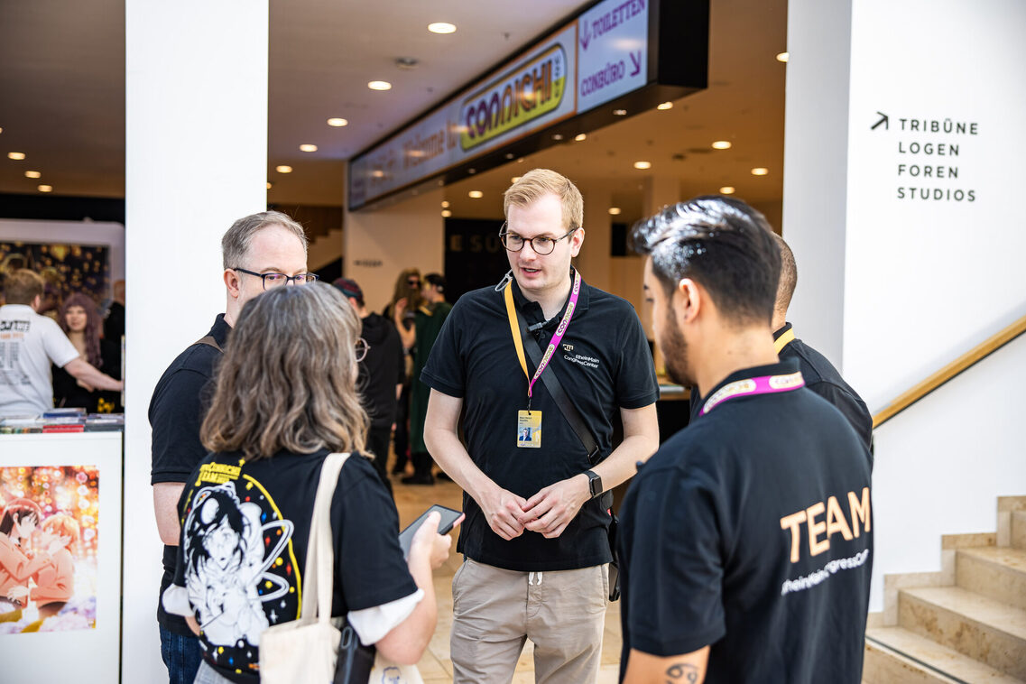 Veranstaltung im RMCC - Teambesprechung