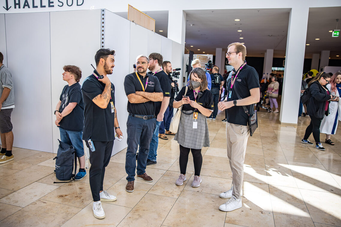 Veranstaltung im RMCC - Teambesprechung