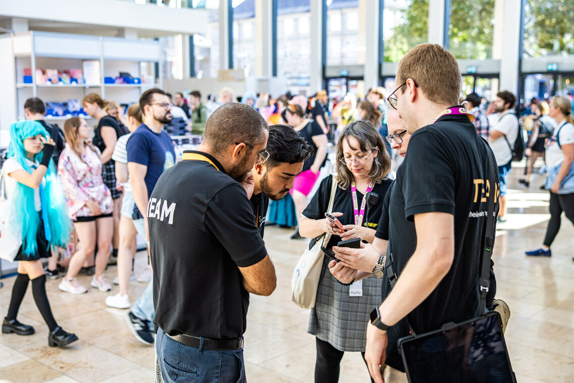 Veranstaltung im RMCC - Besprechung mit dem Kunden