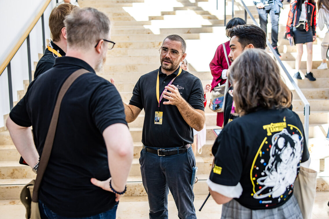 Veranstaltung im RMCC - Besprechung mit dem Kunden