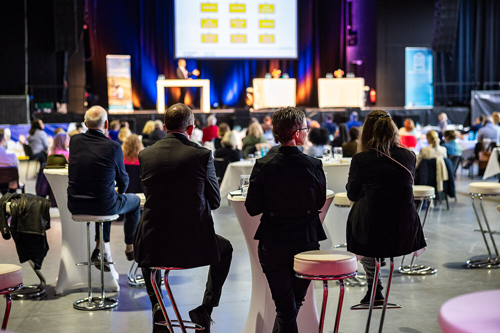Tourismusdialog "Stadt | Land – gemeinsam Zukunft gestalten" am 18. März 2024 im Schlachthof Wiesbaden.