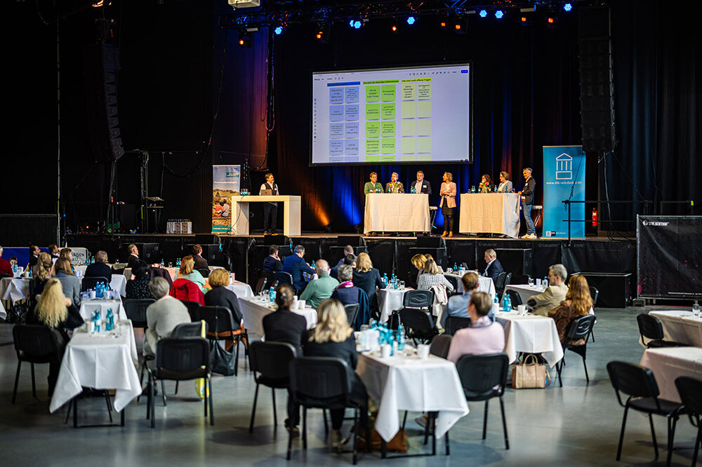 Tourismusdialog "Stadt | Land – gemeinsam Zukunft gestalten" am 18. März 2024 im Schlachthof Wiesbaden.