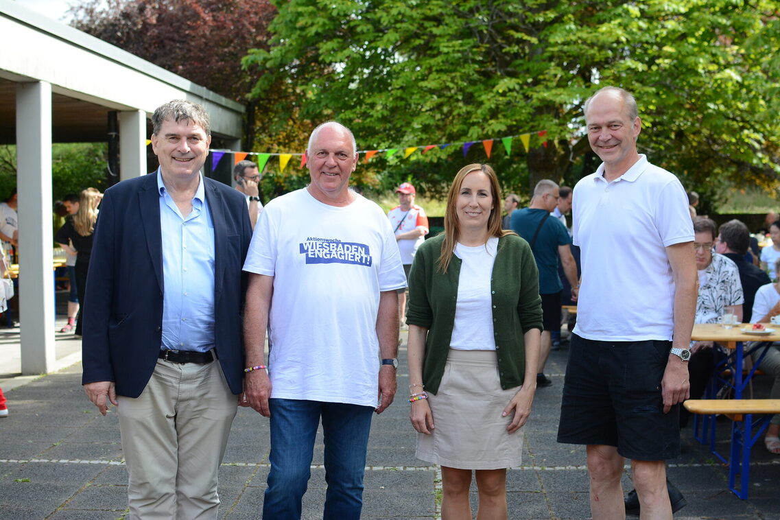 Landtagspräsidentin Astrid Wallmann auf dem Sommerfest der Behindertenseelsorge