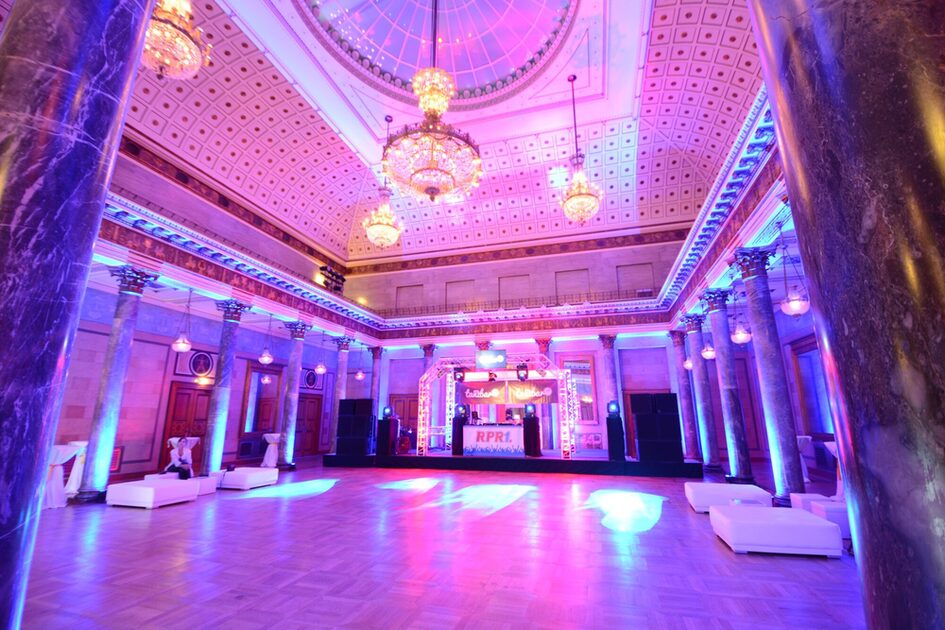 Christian-Zais-Saal Kurhaus - Partybeleuchtung