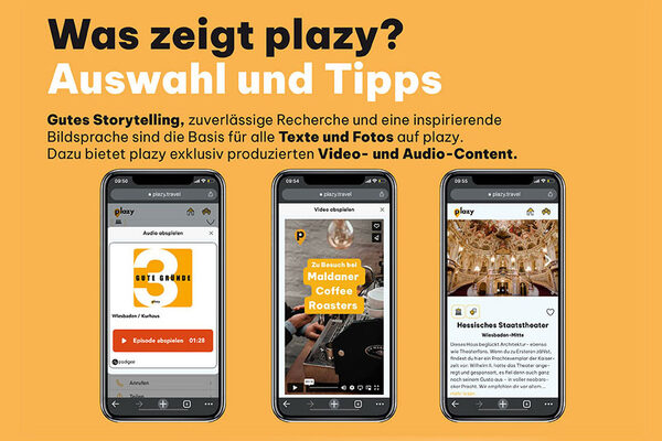 Was die plazy Web-App alles kann.