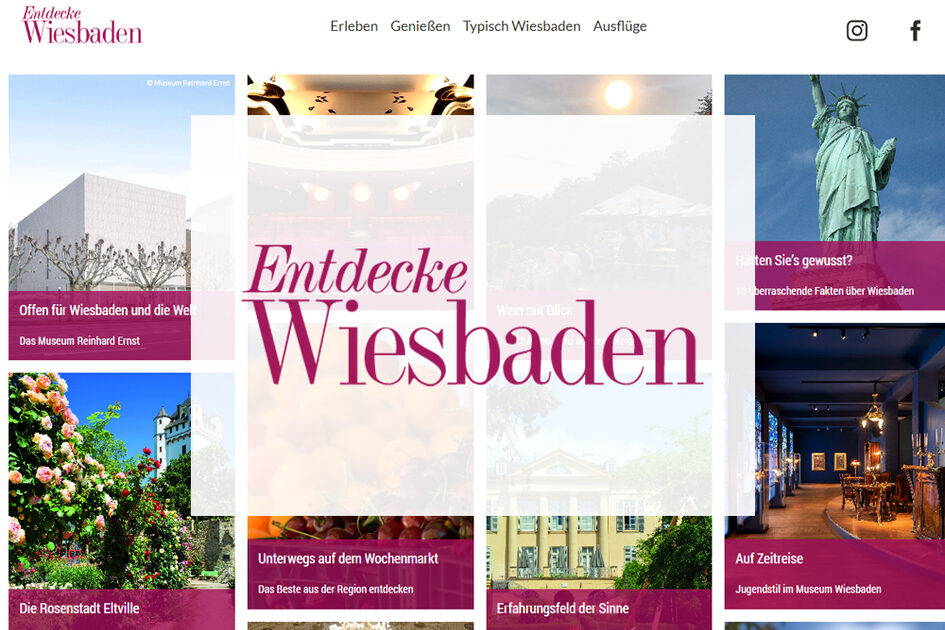 Block entdecke Wiesbaden