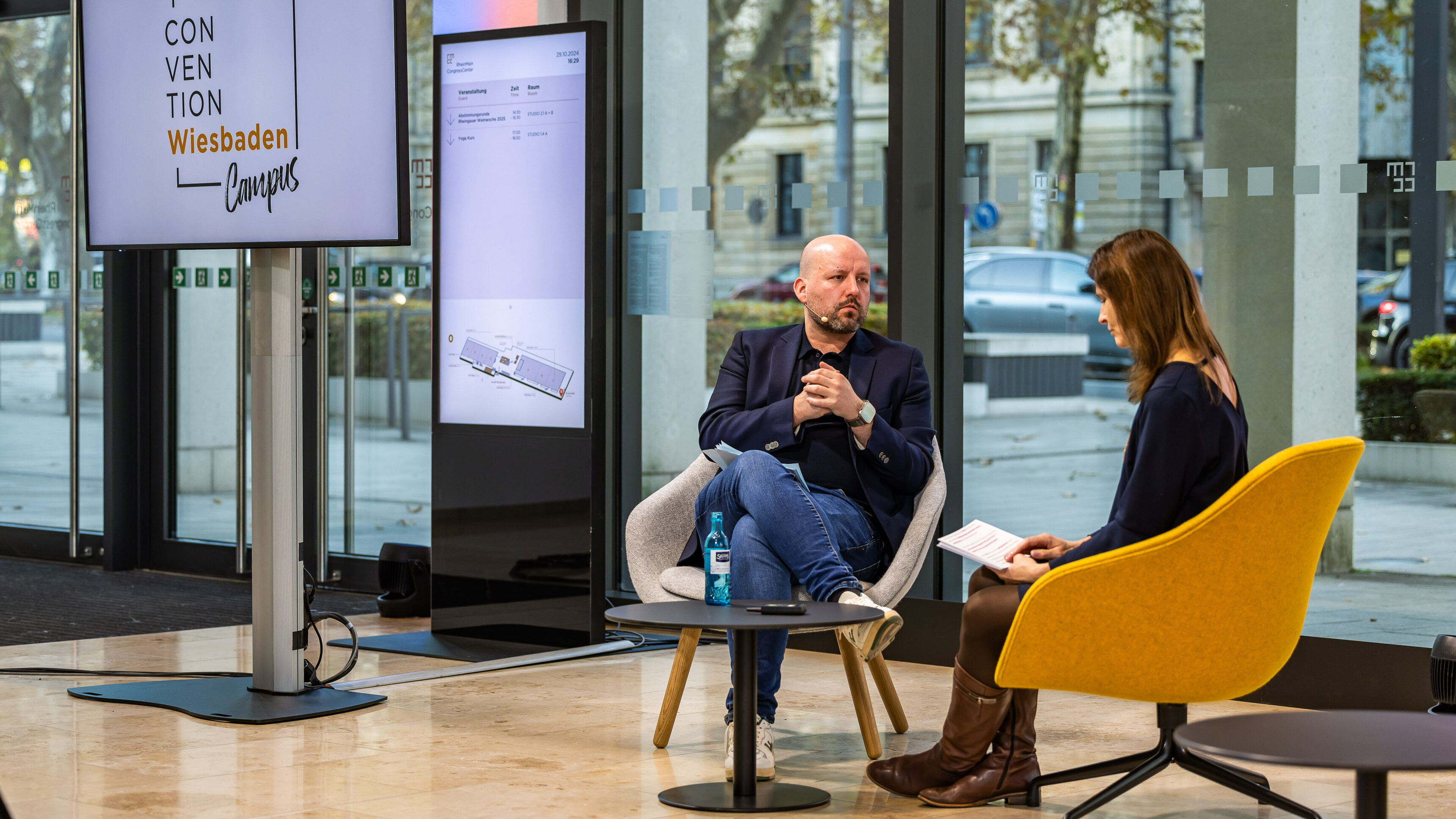 Convention Wiesbaden Campus moderiert von Ulrike Theis